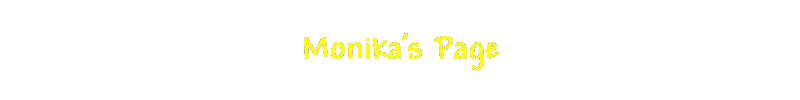Monika's Page
